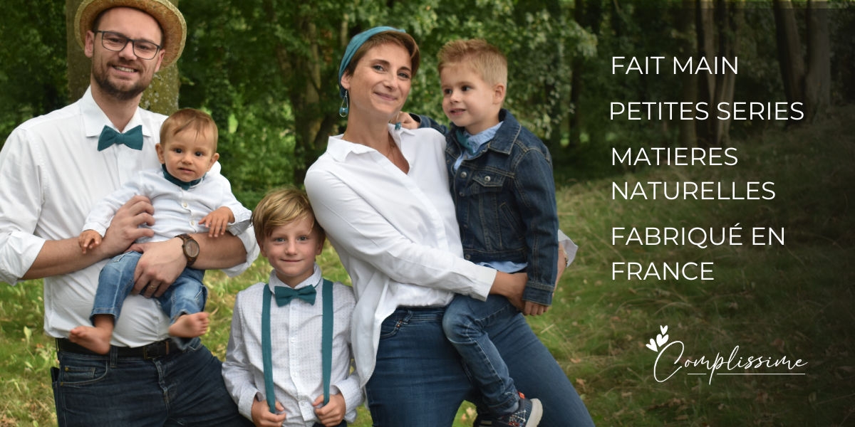 shooting famille garcon pere mere assorti complissime