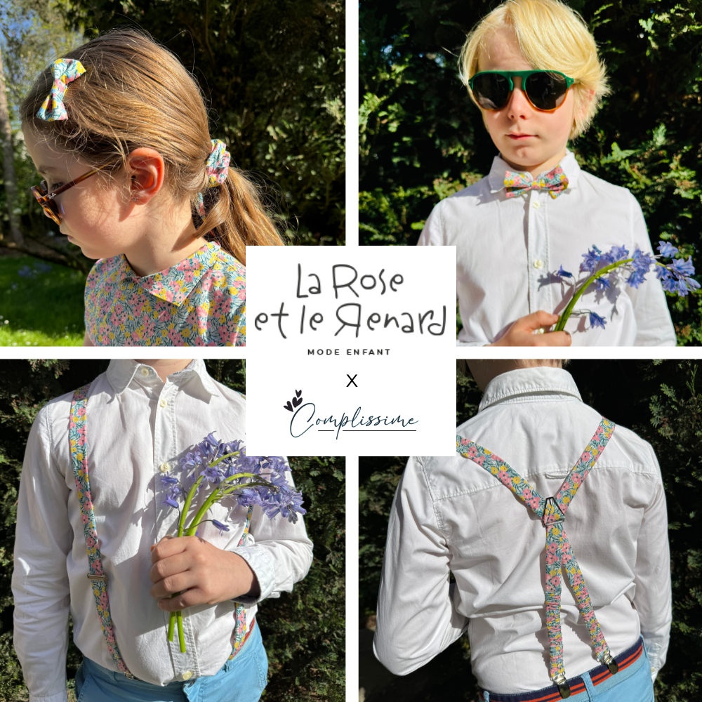 collaboration la rose et le renard et complissime Jasmin