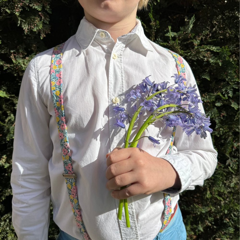 collaboration la rose et le renard et complissime bretelles assorties Jasmin