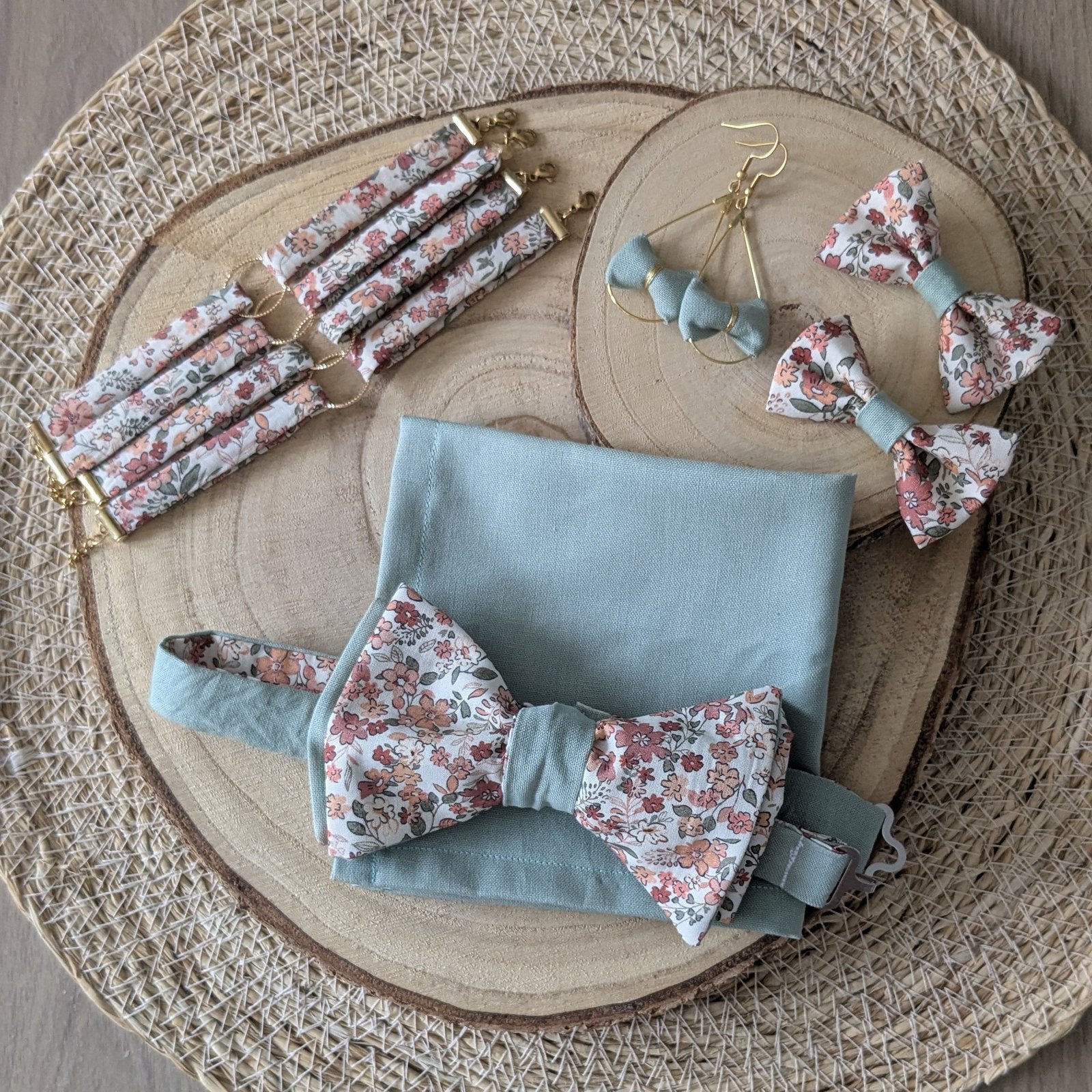 accessoires mariage sur mesure marie temoins demoiselles honneur